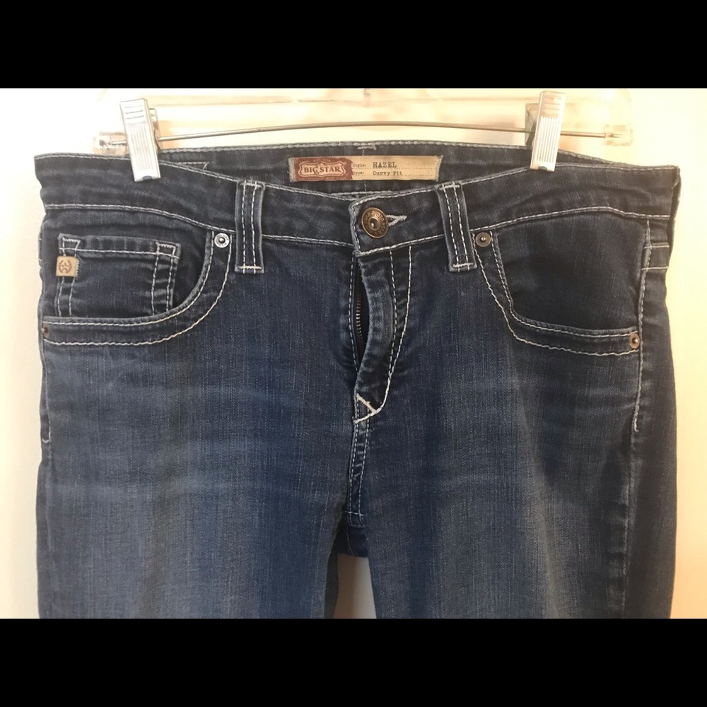 Dark Big Star boot cut jeans